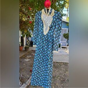 Vintage 1970’s Sears Cottagecore Prairie Maxi Dress